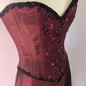 Belinda’s Designs Miami taffeta bodice and skirt